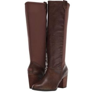 Dr. Scholl's A Okay Tall Brown Boots Size 6